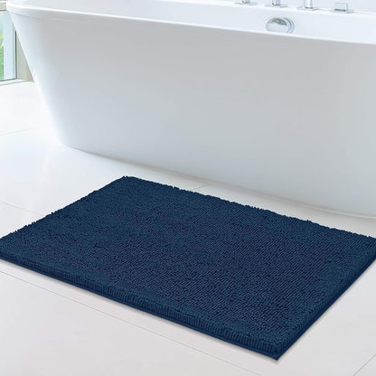 Brand New Chenille Washroom Mat rug - Soft Non Slip Absorbent Bathroom Rugs with TPR Backing &nbsp;40 x 60cm►1.31 x 1.96ft