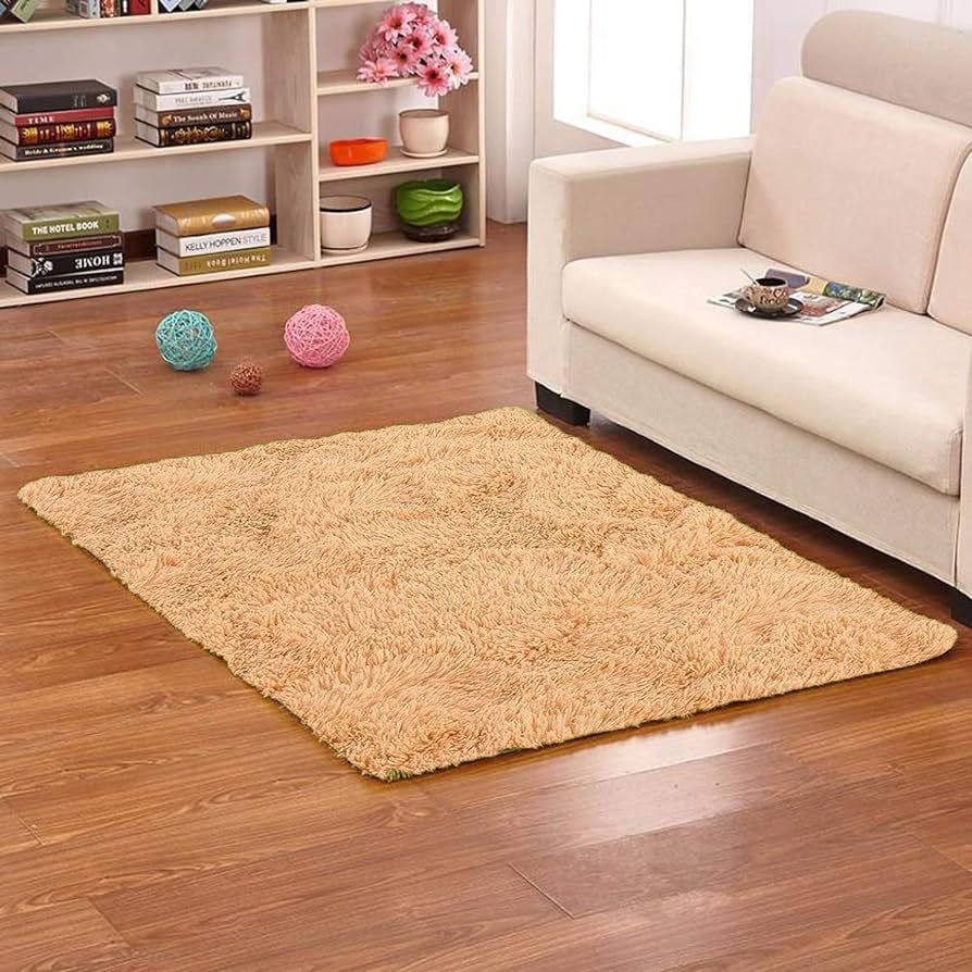 Brand New Shaggy carpet – Rectangular - Anti slip with Quality specifications  50 x 80cm►1.64 x 2.62ft