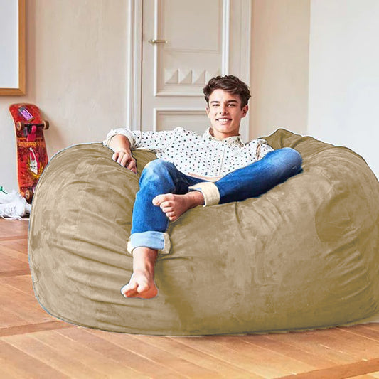 Big Giant Foam Filled Bean Bag For Indoor Loungers and Gamers - Take a nap and Relax.