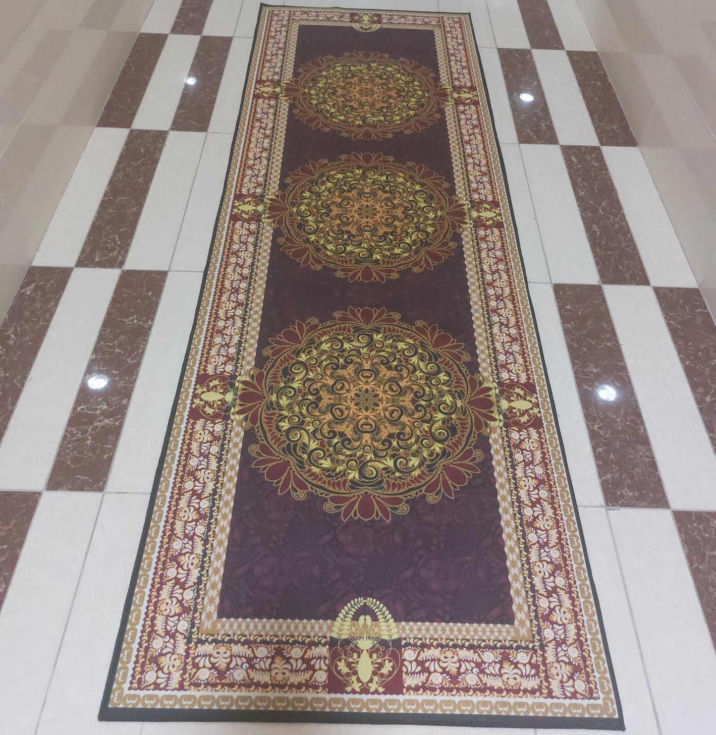 Brand New Crystal  carpet - Runner - Anti slip with Quality specifications 80 x 244cm►2.62 x 8.00ft