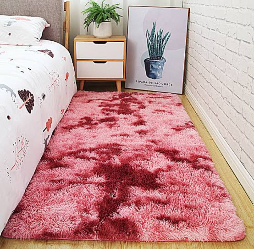 Brand New Shaggy carpet – Rectangular -  Anti slip with Quality specifications  140 x 200cm►4.59 x 6.56ft