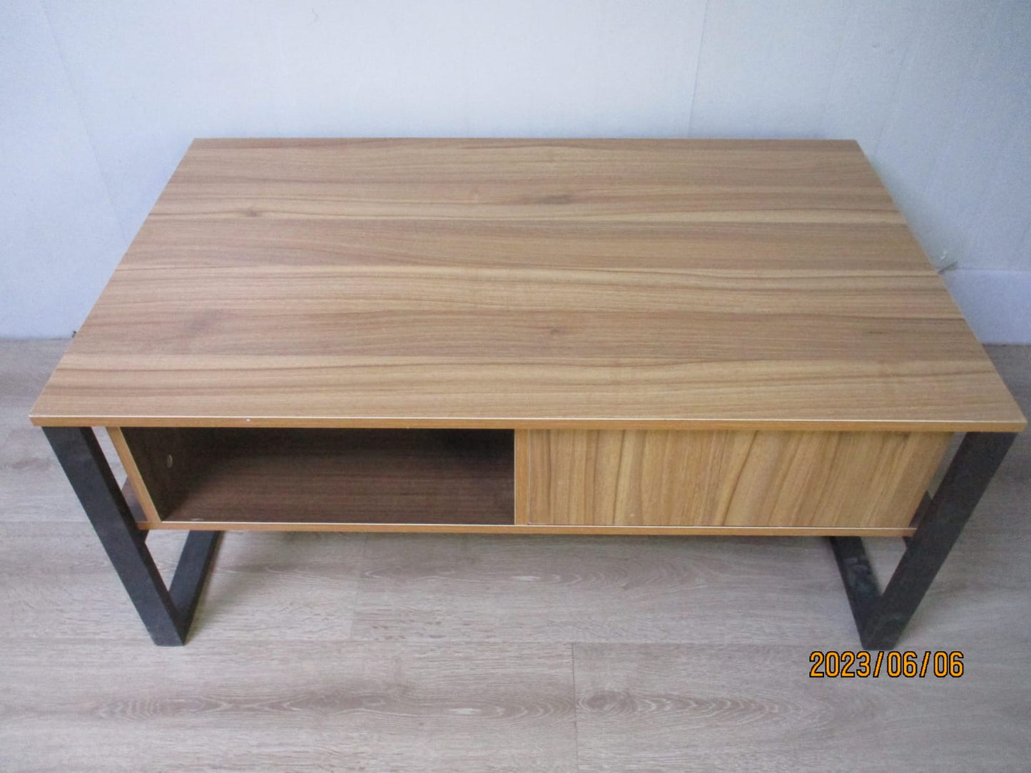Brand New Modern Coffee Table – Solid Medium-Sized Rectangular Salish Coffee Table with Storage Space