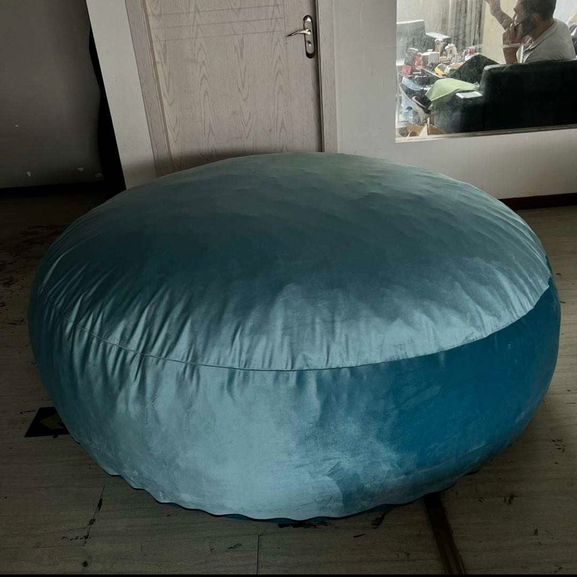 Big Giant Foam Filled Bean Bag For Indoor Loungers and Gamers - Take a nap and Relax.