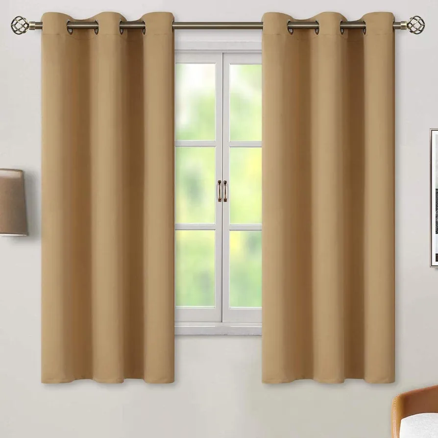 Brand New Curtain - Blackout and elegant curtains for darkening your living room, dining room and bedroom W132  L137 cm
