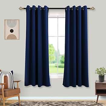 Brand New Curtain - Blackout and elegant curtains for darkening your living room, dining room and bedroom W140 x L244cm ► W4.6 x L8 ft
